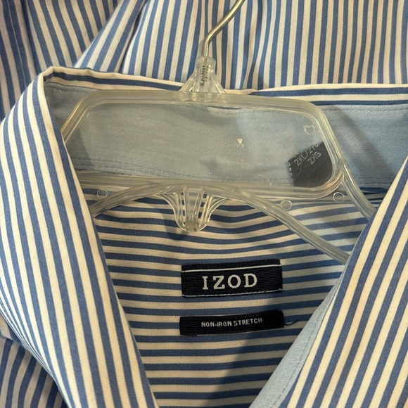 Men’s L/S Izod Button Down shirt. Punk logo. Size 2XL. Like new. Smoke free home - Picture 7 of 9